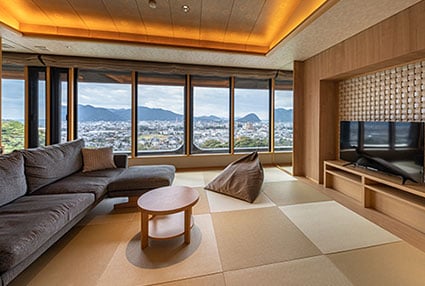 画像：展望風呂付特別和洋室「綴」「灯」