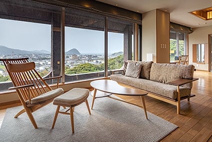 画像：半露天風呂付和洋室 特別室「栞」