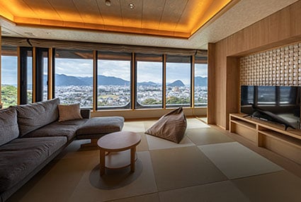 画像：展望風呂付特別和洋室「綴」「灯」