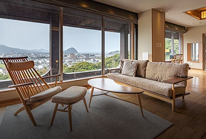 半露天風呂付和洋室 特別室「栞」