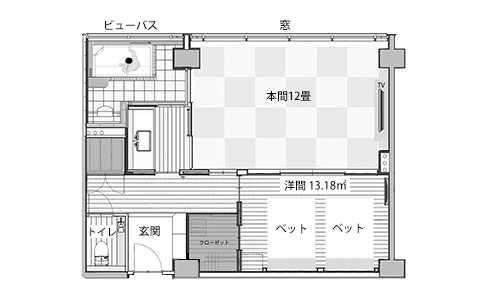 「綴」「灯」間取り図