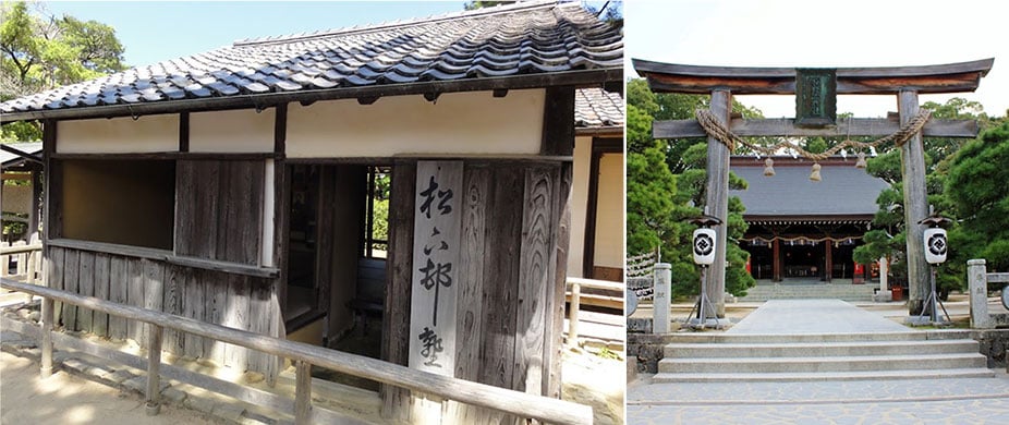 写真:松陰神社・松下村塾